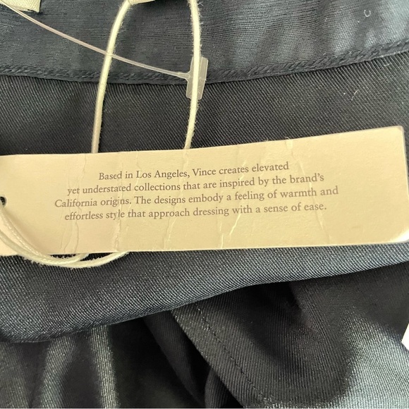 New! VINCE Hematite Side-Tie Culottes Wide Leg Goucho Pants Size 16 26458 - Picture 7 of 15